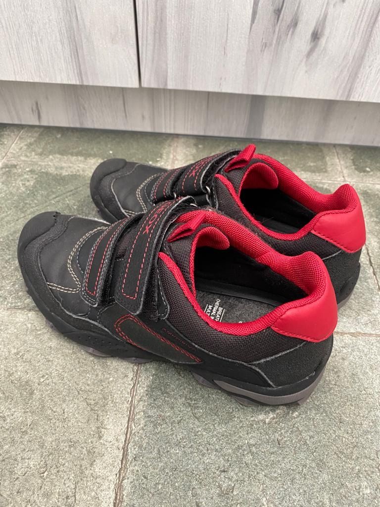 Red geox shoes hot sale