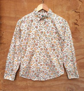 Gitman Bros Sisters Floral Motive Button Shirt