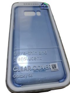 GIVEAWAY Samsung Galaxy S8 Clear Blue Case