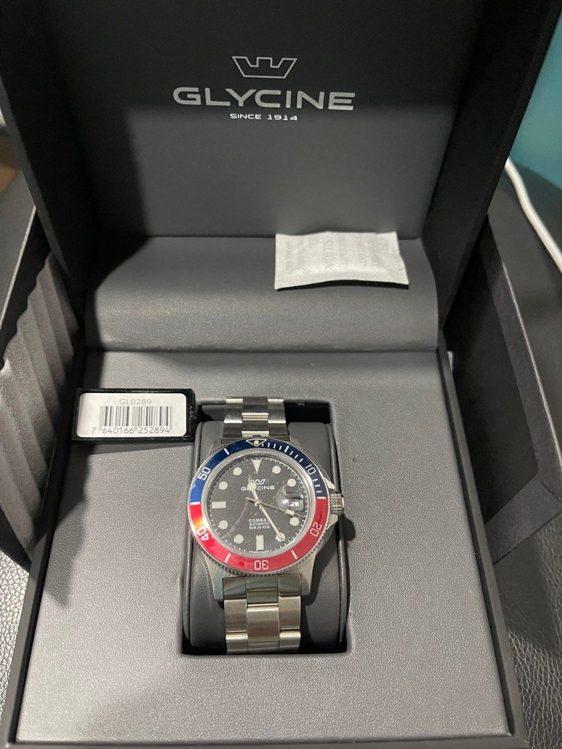 Glycine Combat Sub 42 Automatic GL0289 limited edt Men s Fashion