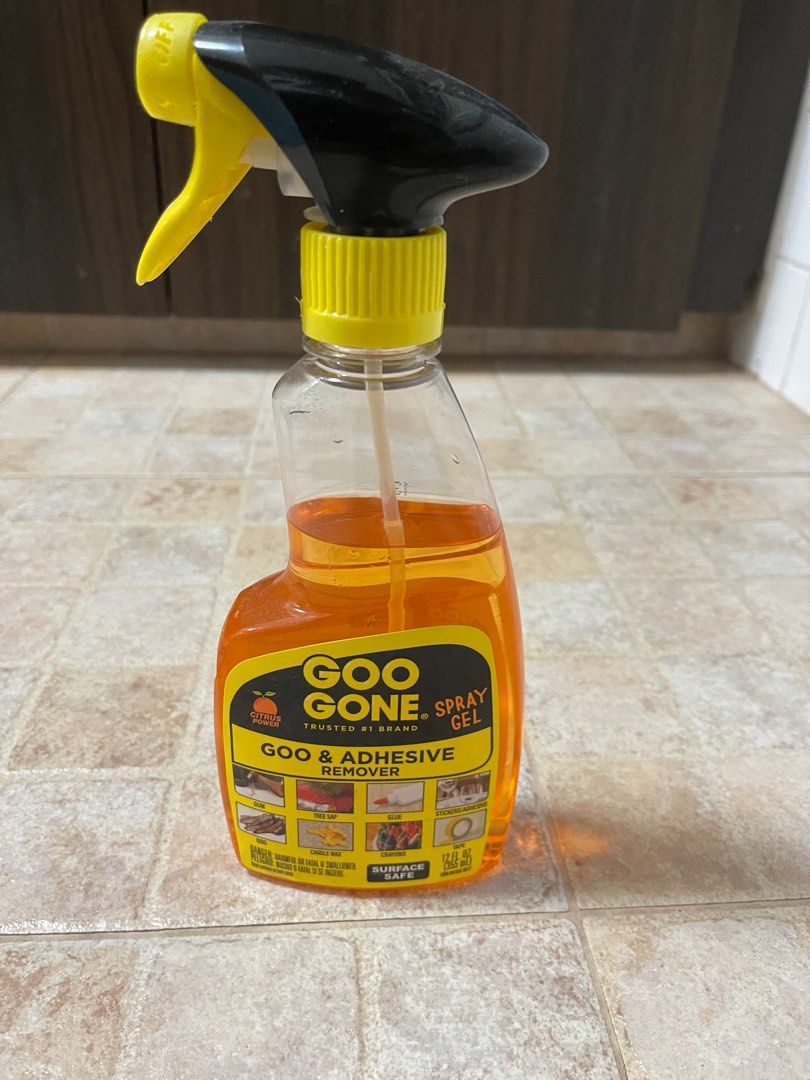 Goo Gone adhesive Remover, Furniture & Home Living, Cleaning & Homecare