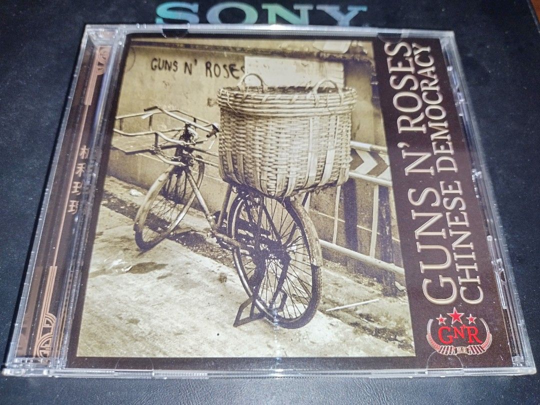 Guns N' Roses (Category: CDs & DVDs) located in Paranaque City. Submitted by zerosiege (Listing ID 1221617367, Image 1). Description: Guns N' Roses - Chinese Democracy (500PHP) Japan Item is in pristine mint condition Payment via BPI or Gcash Shipping Fee: 150PHP (unli items) -- Note: You may have your items delivered via rider service (Lalamove, etc.) if you prefer. *Manila area only.