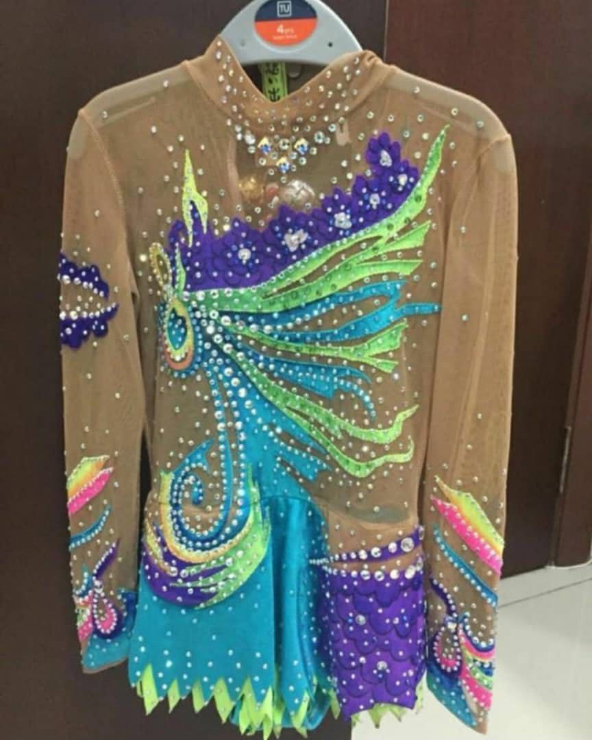 Gymnastic Leotard, Women's Fashion, Activewear on Carousell