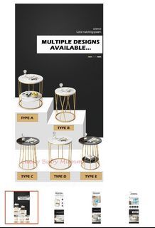 【H271 COFFEE TABLE】★COFFEE DESK★WOOD ★ BED SIDE TABLE ★DINING TABLE ★ELEGANT ★FURNITURE