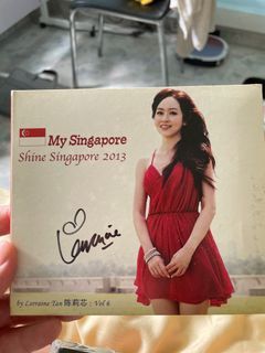 Hand signed Shine Singapore 2013 CD