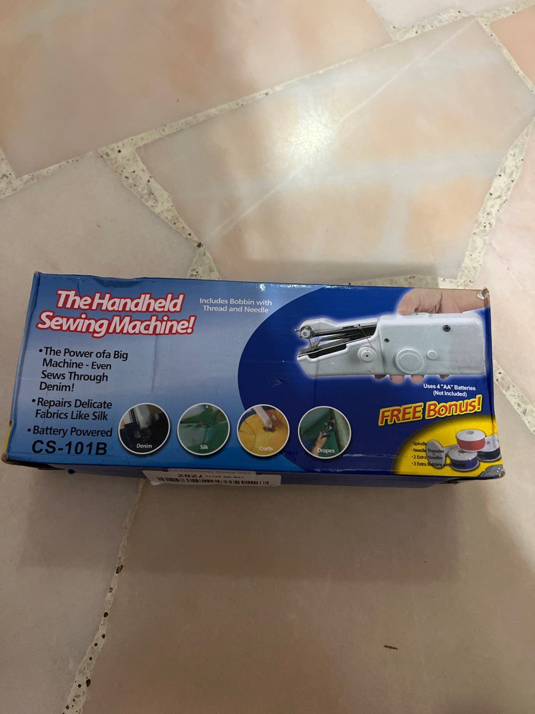 Handheld sewing machine, Furniture & Home Living, Home Improvement
