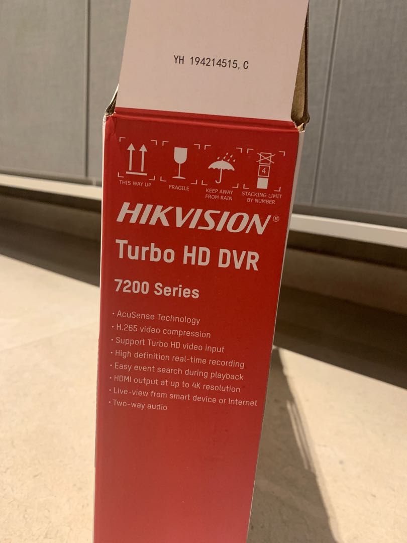 Hikvision turbo HD DVR, TV & Home Appliances, Other Home Appliances on