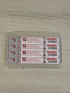 Hotlink Top-Up Card (Available in RM 5)