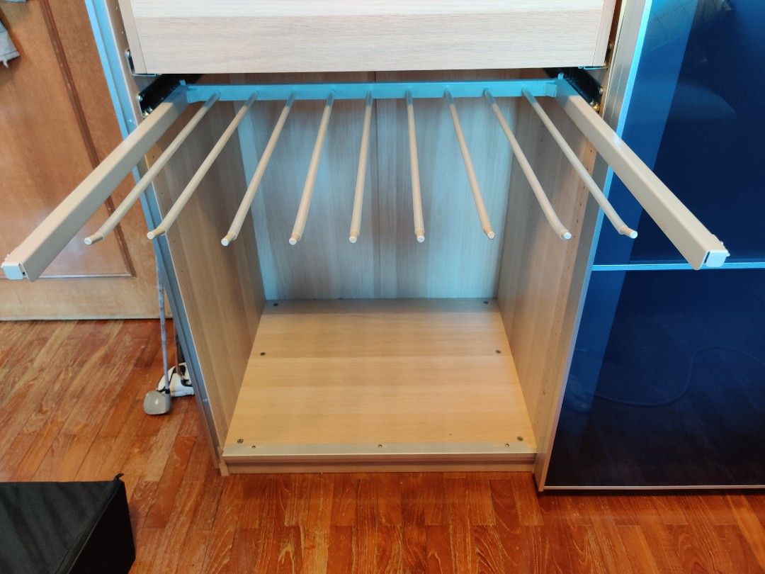 Ikea Komplement Pull out Trousers Hanger Furniture Home Living Furniture Other Home Furniture on Carousell