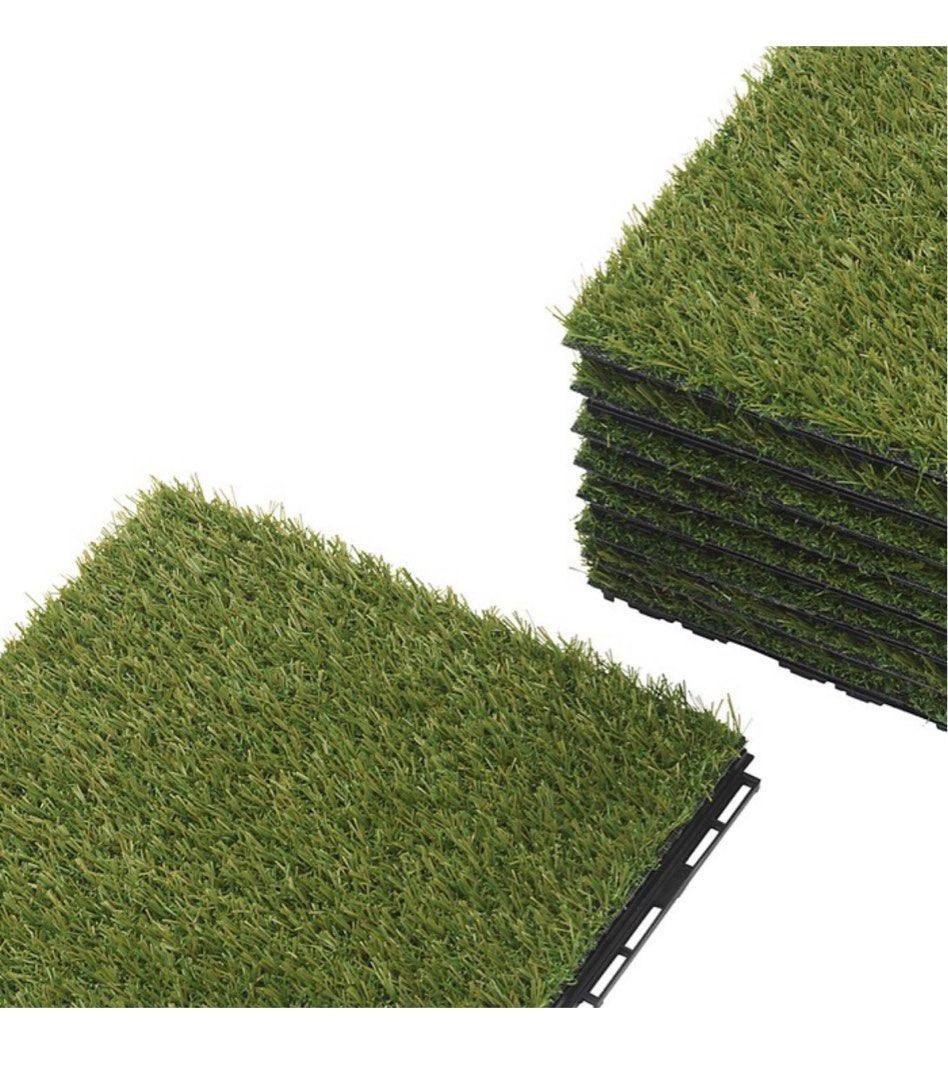 IKEA Runnen Artificial Grass ( 54 pieces), Furniture & Home Living