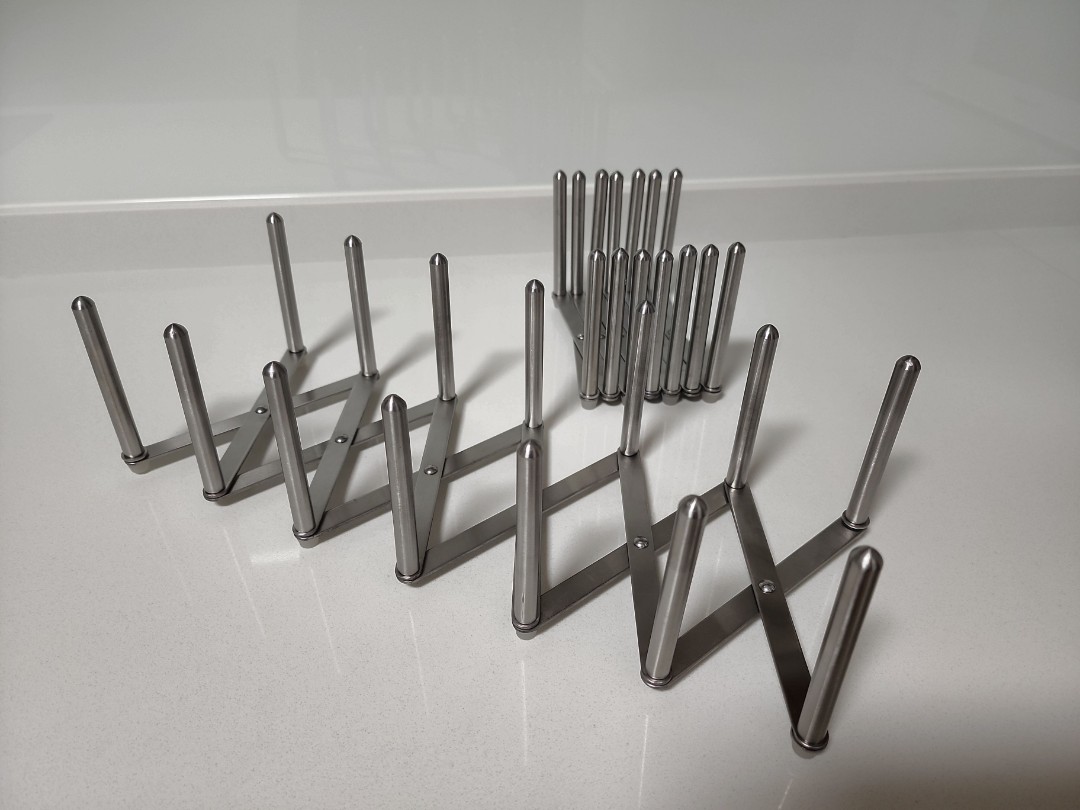  Ikea VARIERA Pot Lid Organizer, Stainless Steel: Home & Kitchen