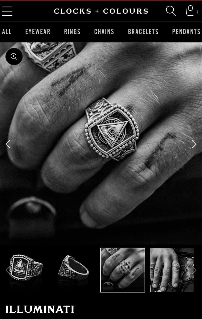 Illuminati by Clocks and Colours, Men's Fashion, Watches & Accessories
