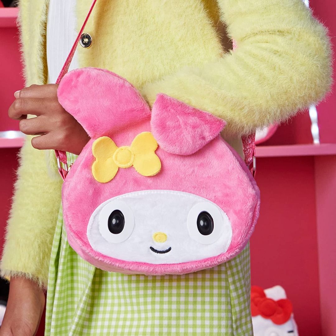  Purse Pets, Sanrio Hello Kitty and Friends, Hello Kitty  Interactive Pet Toy & Crossbody Kawaii Purse, Over 30 Sounds & Reactions,  Girls & Tween Gifts : Toys & Games