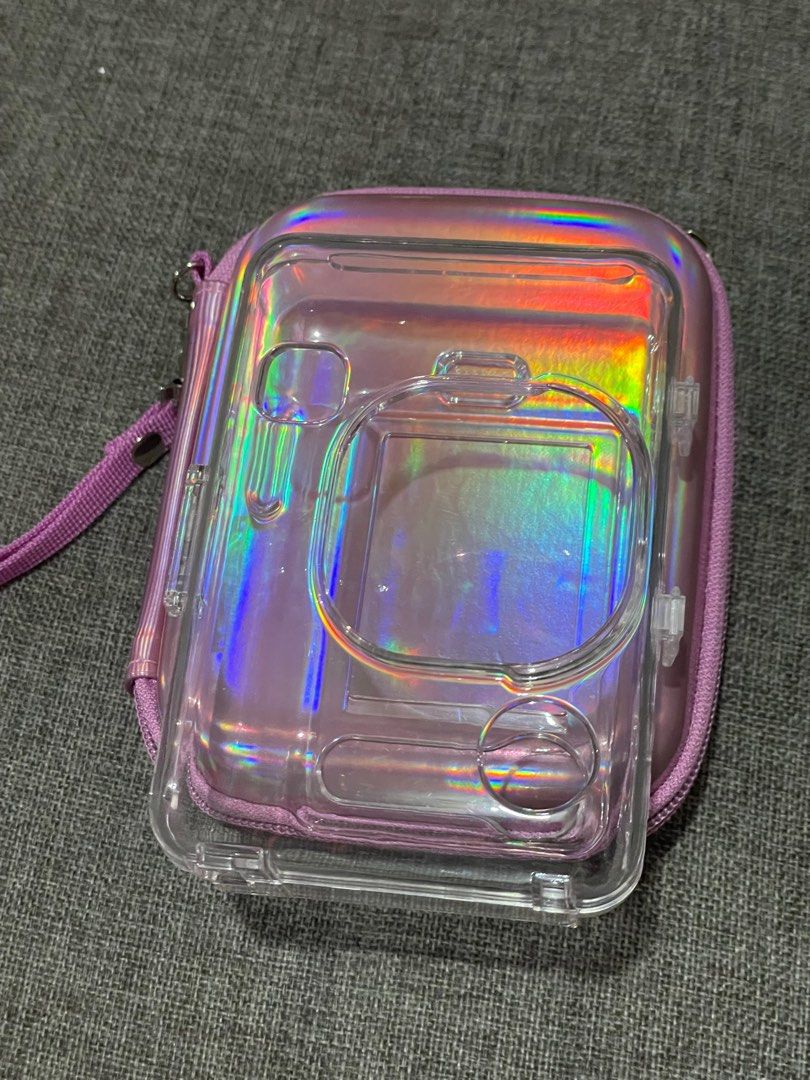 Instax Mini Liplay Clear and Hard Case (Category: Camera Bags & Carriers) located in Makati City. Submitted by shopping.acct18_ (Listing ID 1221588324, Image 1). Description: Clear case and hard case for Instax Mini Liplay Smooth, no flaws For lalamove or shipping .