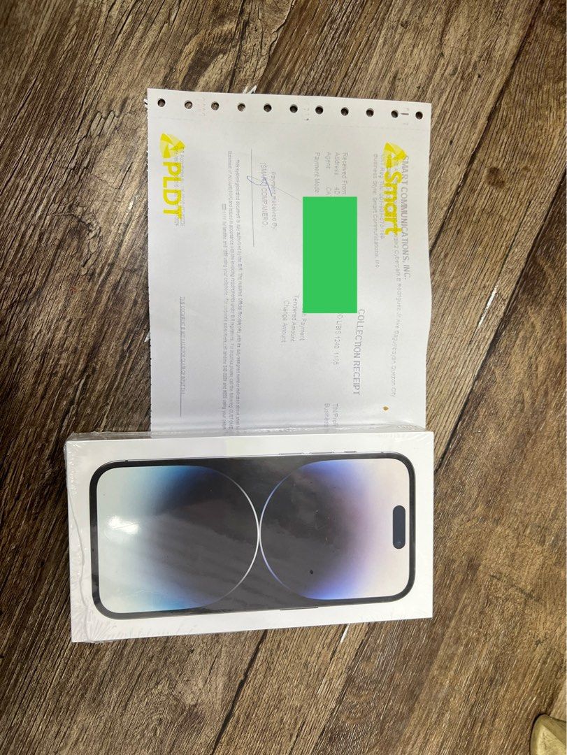 IPHONE 14 Pro 128gb SmartLocked RUSH (Category: iPhone 14 Series) located in Quezon City. Submitted by legitgadgetforless (Listing ID 1221516752, Image 1). Description: Brandnew & Sealed Iphone 14 Pro 128gb Smart Locked Space Black.. Original & legit with receipt for warranty purposes. ⭕️⭕️MOP : Bank transfer or Cash ✅Cod within Metro Manila and NCR+ ( Same day deliver ) ✅Meet ups on my desired place • Sm Megamall • Sm Makati •Sm Sta. Mesa (pref)