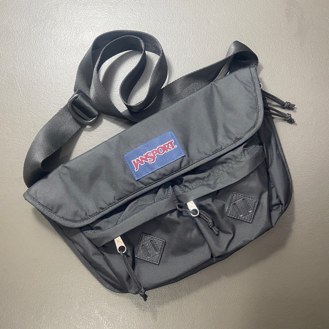 Jansport Larimer Crossbody Sling Bag (Black) on Carousell