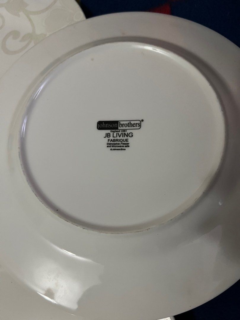 Johnsons Brothers (3pcs) (Category: Dinnerware & Cutlery) located in Mandaluyong City. Submitted by samsami10 (Listing ID 1221632145, Image 3). Description: 10.5 inches plate. .