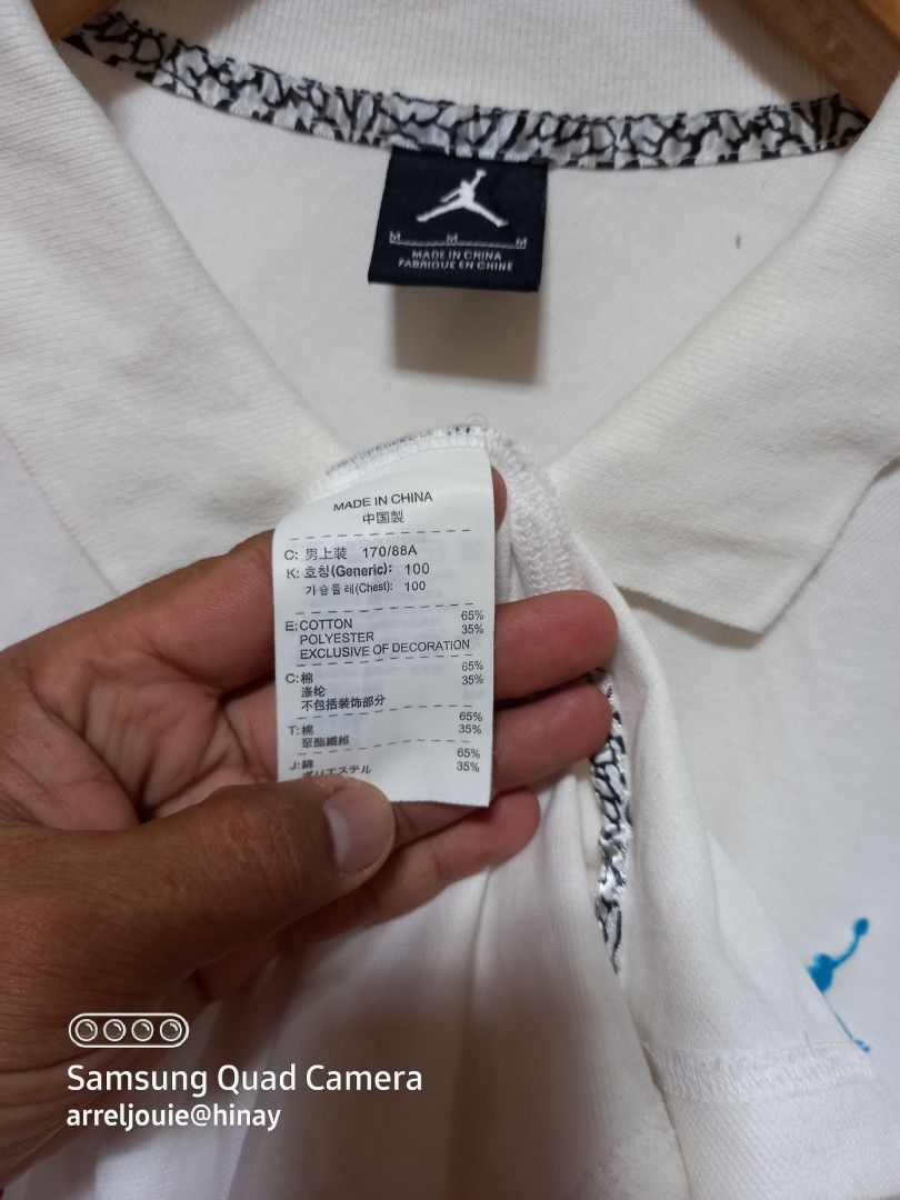 Jordan Polo Shirts, Men's Fashion, Tops & Sets, Tshirts & Polo Shirts ...