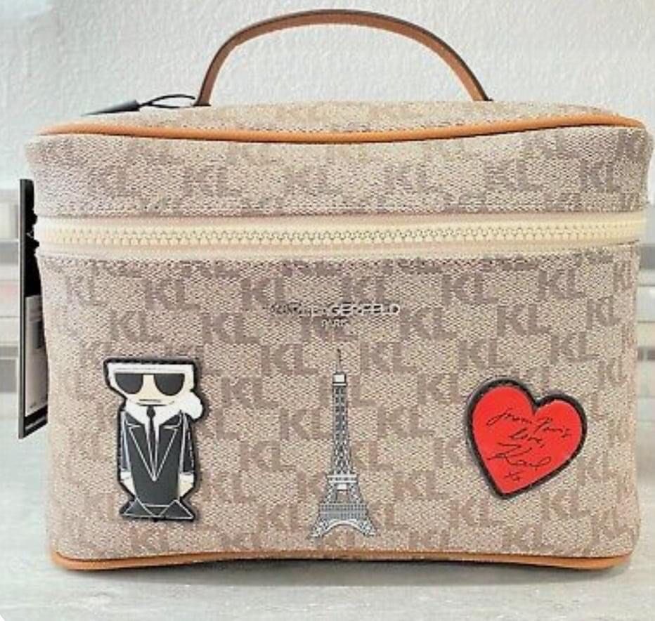 Karl Lagerfeld Vanity bag/cosmetic bag on Carousell