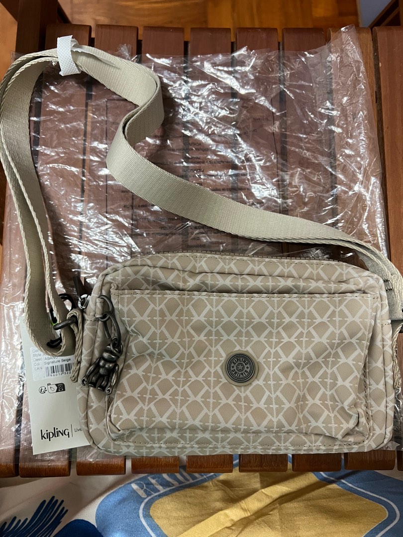 Kipling beige 2025 bag