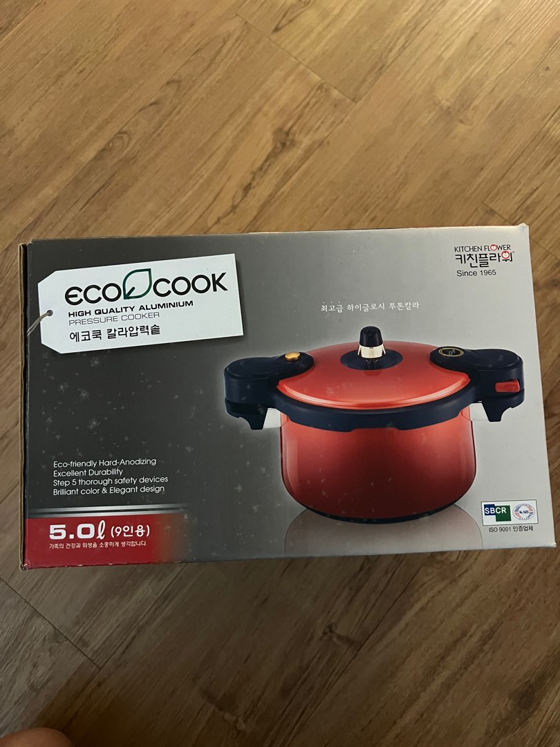 Korean pressure cooker BNIB, Furniture & Home Living, Kitchenware