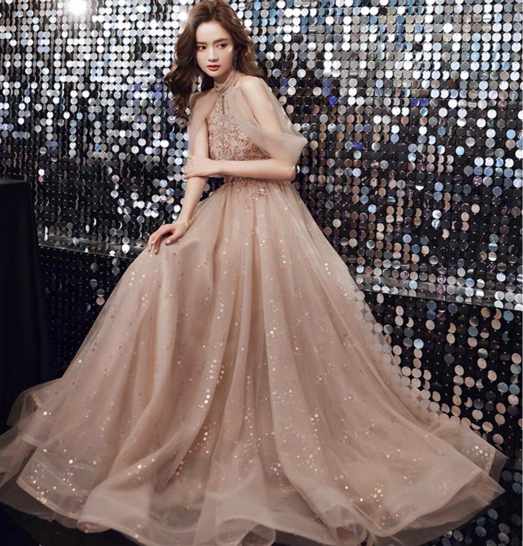 Cute tulle beads long prom dress A line evening gown · Little Cute · Online  Store Powered by Storenvy