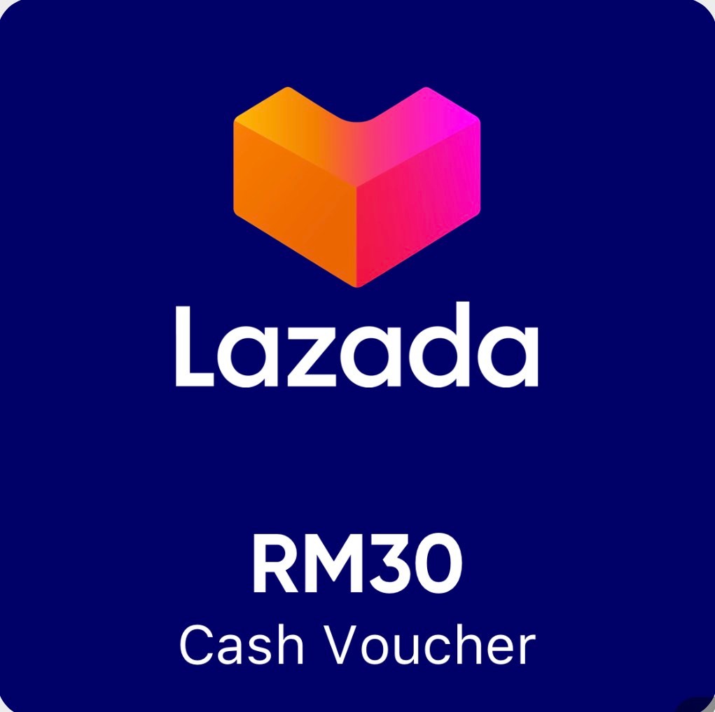 Lazada Voucher RM30, Tickets & Vouchers, Vouchers on Carousell