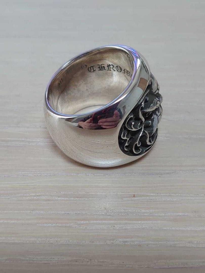 LC Chrome Hearts Oval Star Ring US10 JP20 EU61