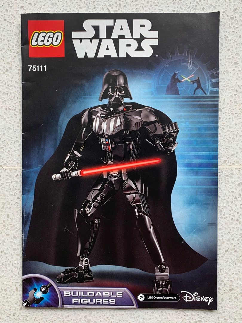Lego darth vader buildable figure 2025