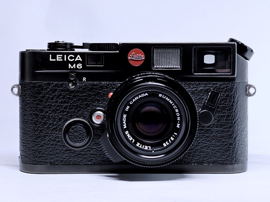 Leica M6 Classic non-TTL Leitz Dot Black Rangefinder Film Camera ...