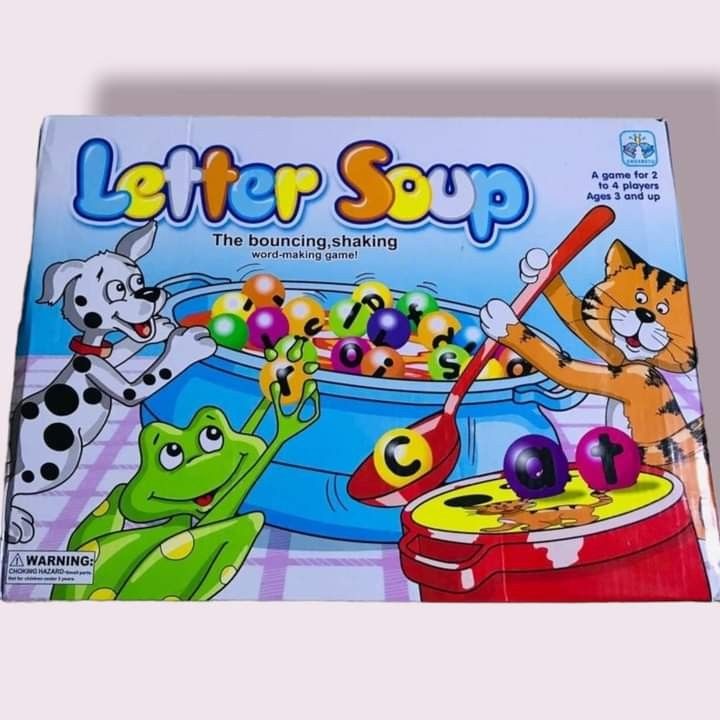 LETTER SOUP EDUCATIONAL GAME, Hobbies & Toys, Toys & Games on Carousell