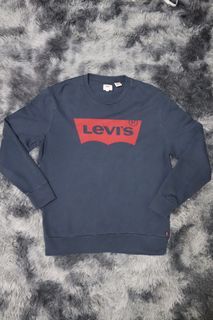Levi’s 海軍藍 經典logo 長袖 薄款 