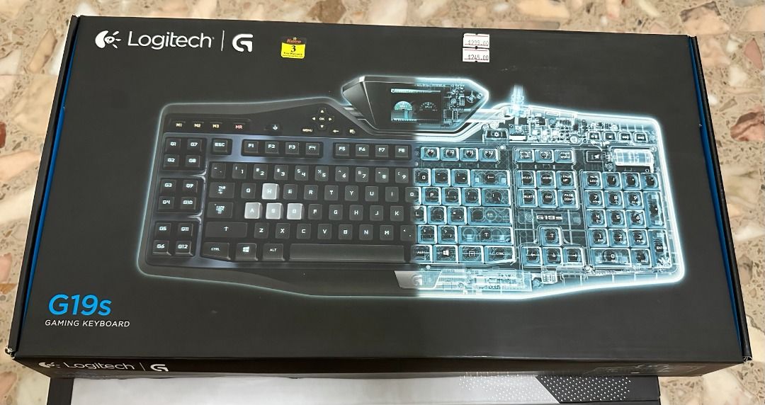 Logitech G19s Gaming Keyboard, Computers & Tech, Parts & Accessories ...