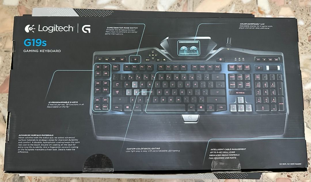 Logitech G19s Gaming Keyboard, Computers & Tech, Parts & Accessories ...