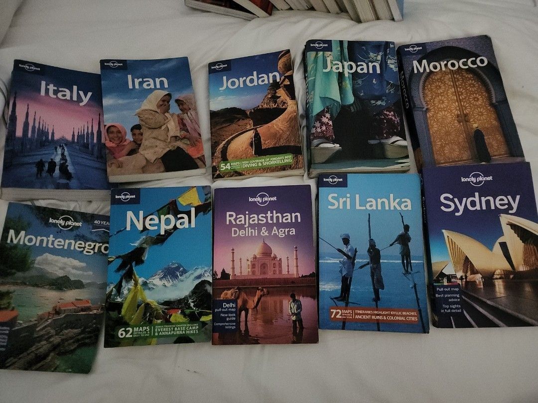 Sydney,　Holiday　Travel　Guides　on　Magazines,　Hobbies　Japan　Books　Toys,　Morocco　Montenegro　Travel　Lonely　Carousell　Planet　Guides