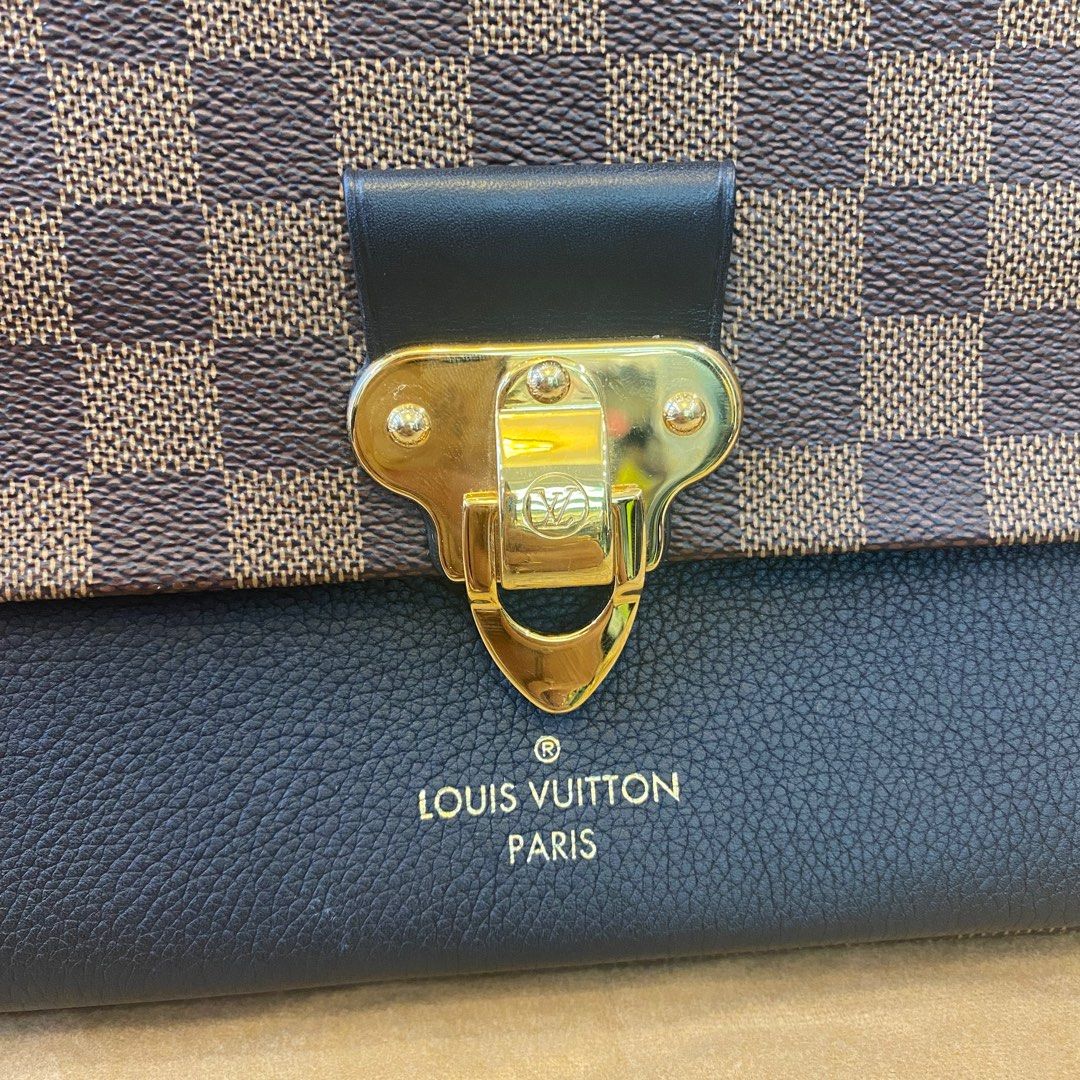 Louis Vuitton DAMIER Vavin Chain Wallet (N60222, N60221, N60237) in 2023