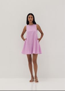 Love Bonito Valery Broderie Shell Romper