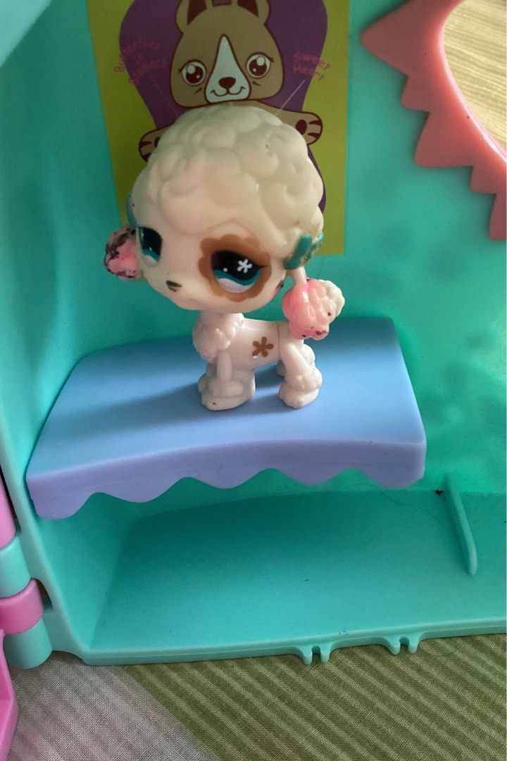 Lot Littlest Pet Shop LPS – 6 Figurines Animaux Sauvages, Hasbro, Bon état