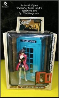 Lupin the 3rd "Fujiko" Telephone Box, Authentic Figure