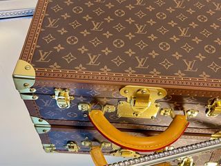 LV Bisten 40 Louis Vuitton hard case trunk bag box