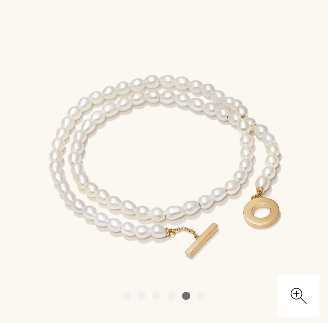 Mejuri pearl bracelet online