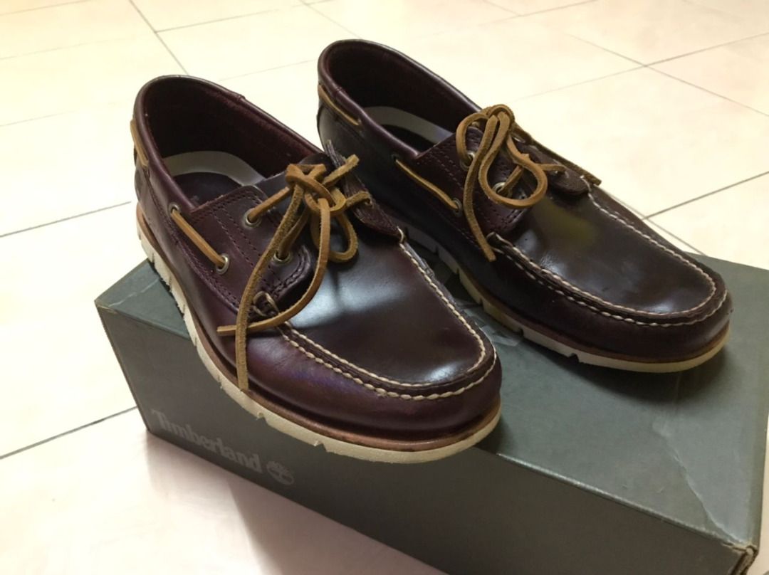 Mens Timberland Tidelands 2 Eye Bur BoatShoes