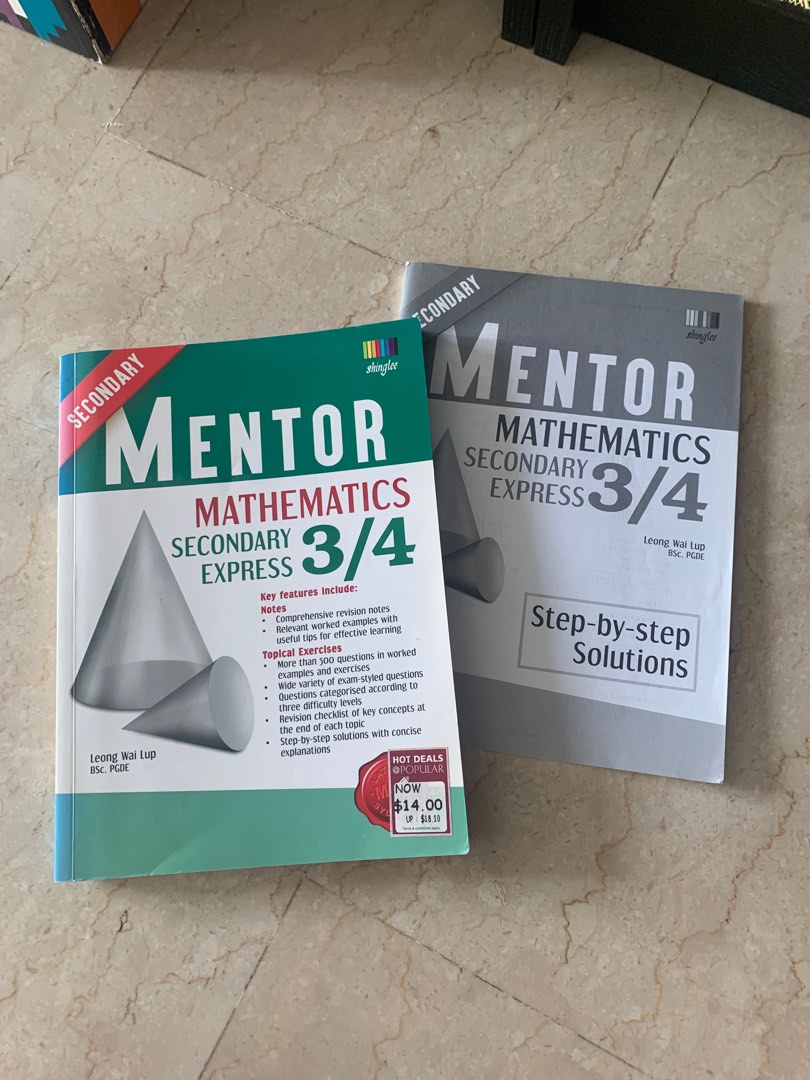 Mentor Mathematics Express 3/4, Hobbies & Toys, Books & Magazines ...