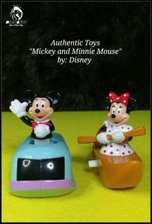 Mickey and Minnie Mouse, Authentic Toys