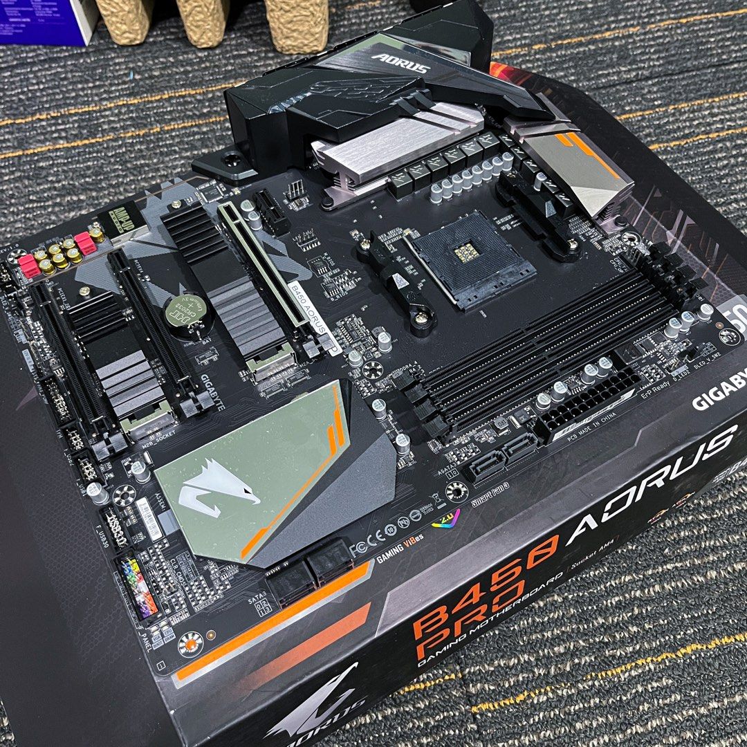 Aorus motherboard b450 hot sale