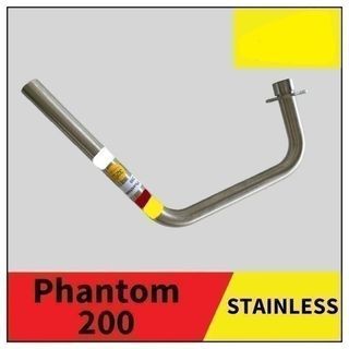 Moto Cruise Singapore Honda Phantom 200 After Market Stainless Steel Exhaust Header Grade 304 Thickness 1.2mm Size Standard 32mm ! Ready Stock ! Promo ! Do Not PM ! Kindly Call Us ! Kindly Follow Us !