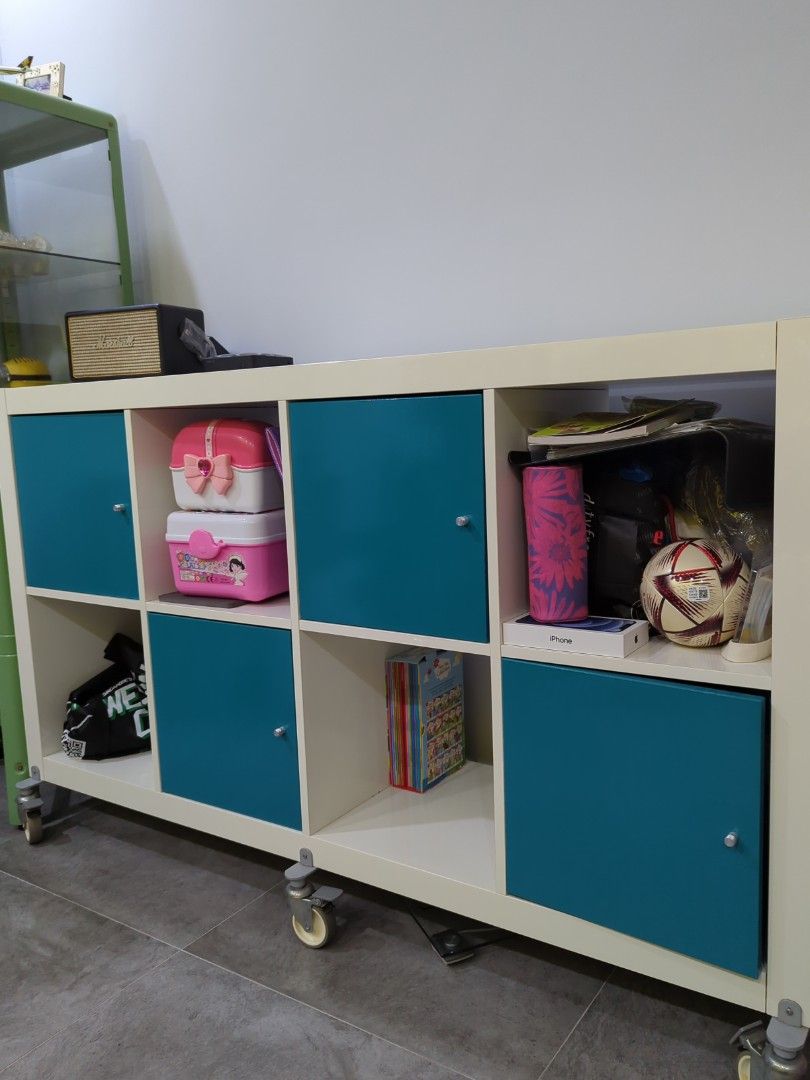 (MOVING OUT SALES) IKEA Kallax Shelving unit, Furniture & Home Living