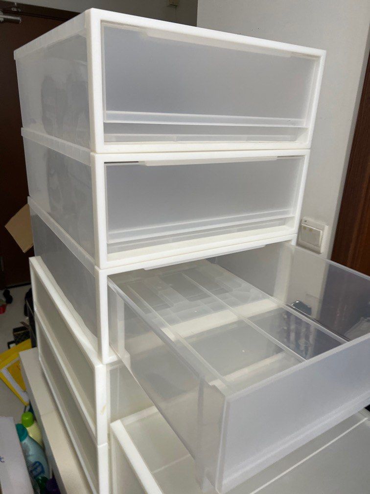 Muji Drawers/ Organization boxes, Furniture & Home Living, Home