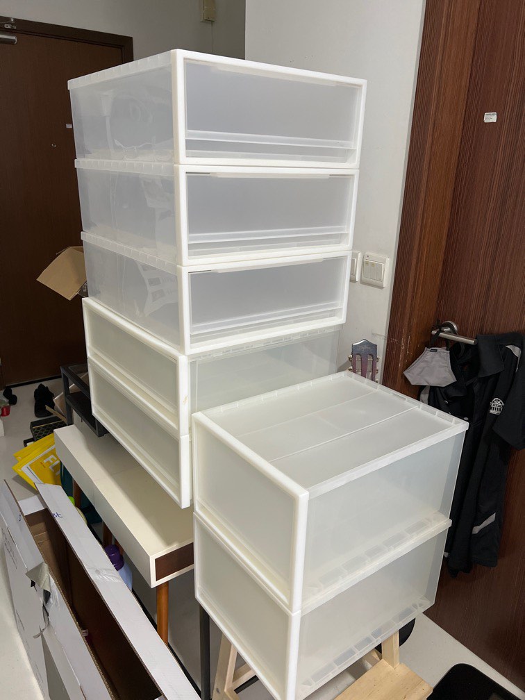 Muji Drawers/ Organization boxes, Furniture & Home Living, Home