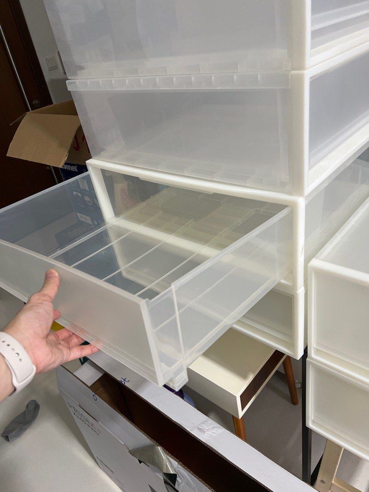 Muji Drawers/ Organization boxes, Furniture & Home Living, Home